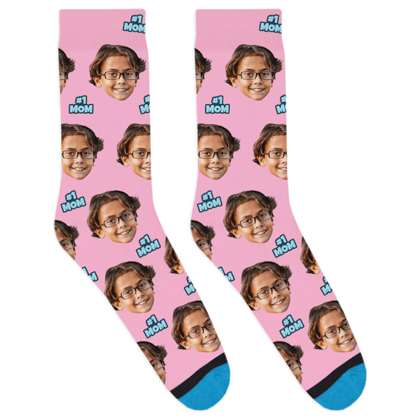 Custom #1 Mom Socks