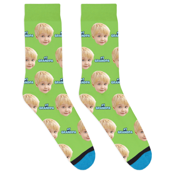 Your grandparents always need to keep their feet warm on chilly days. Then, give them some pairs of custom socks to express your appreciation and affection. Its bold design would level up their classic outfits, making sure their life has plenty of charm!