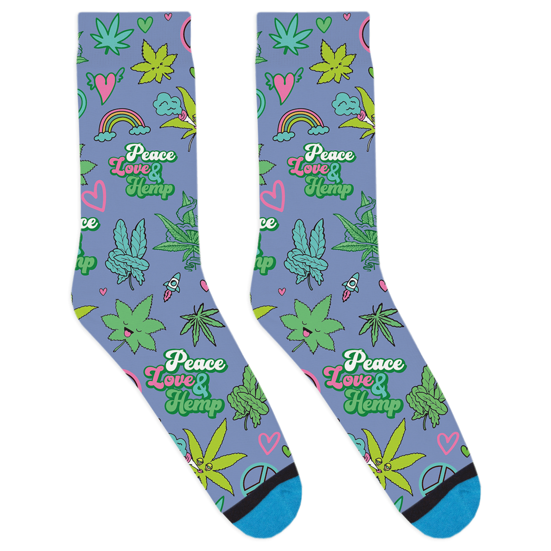 Peace Love Hemp - Purple