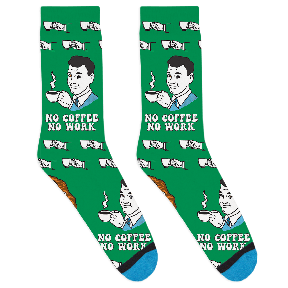 No Coffee No Work - Green
