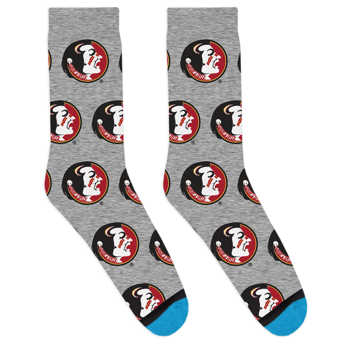 Seminole Head Scattered - Heather Grey