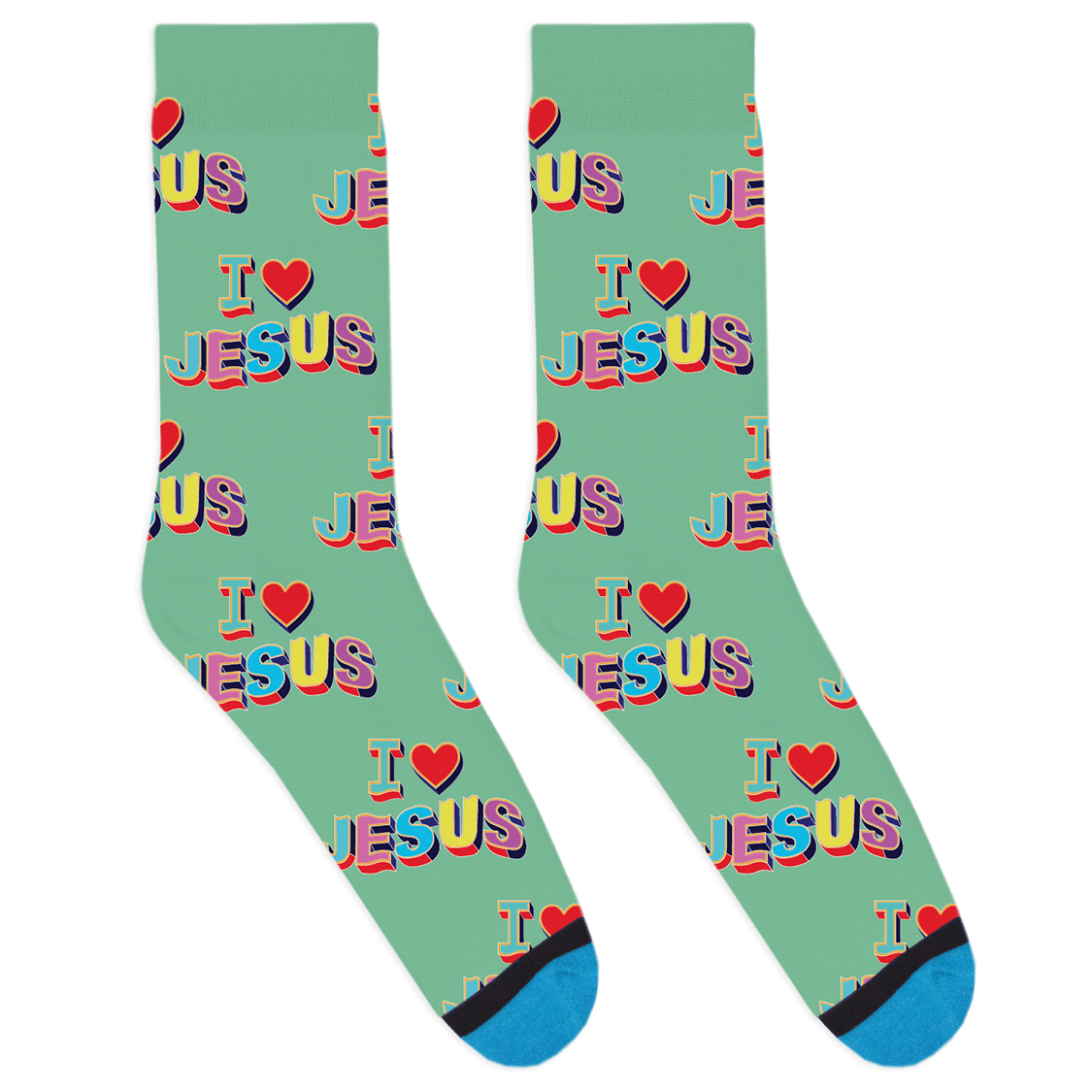 I Heart Jesus - Green