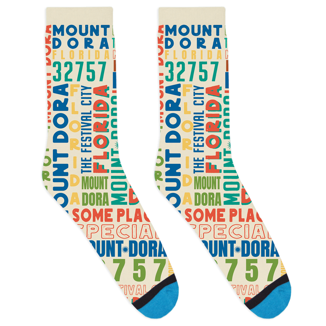 Mount Dora Text - Cream
