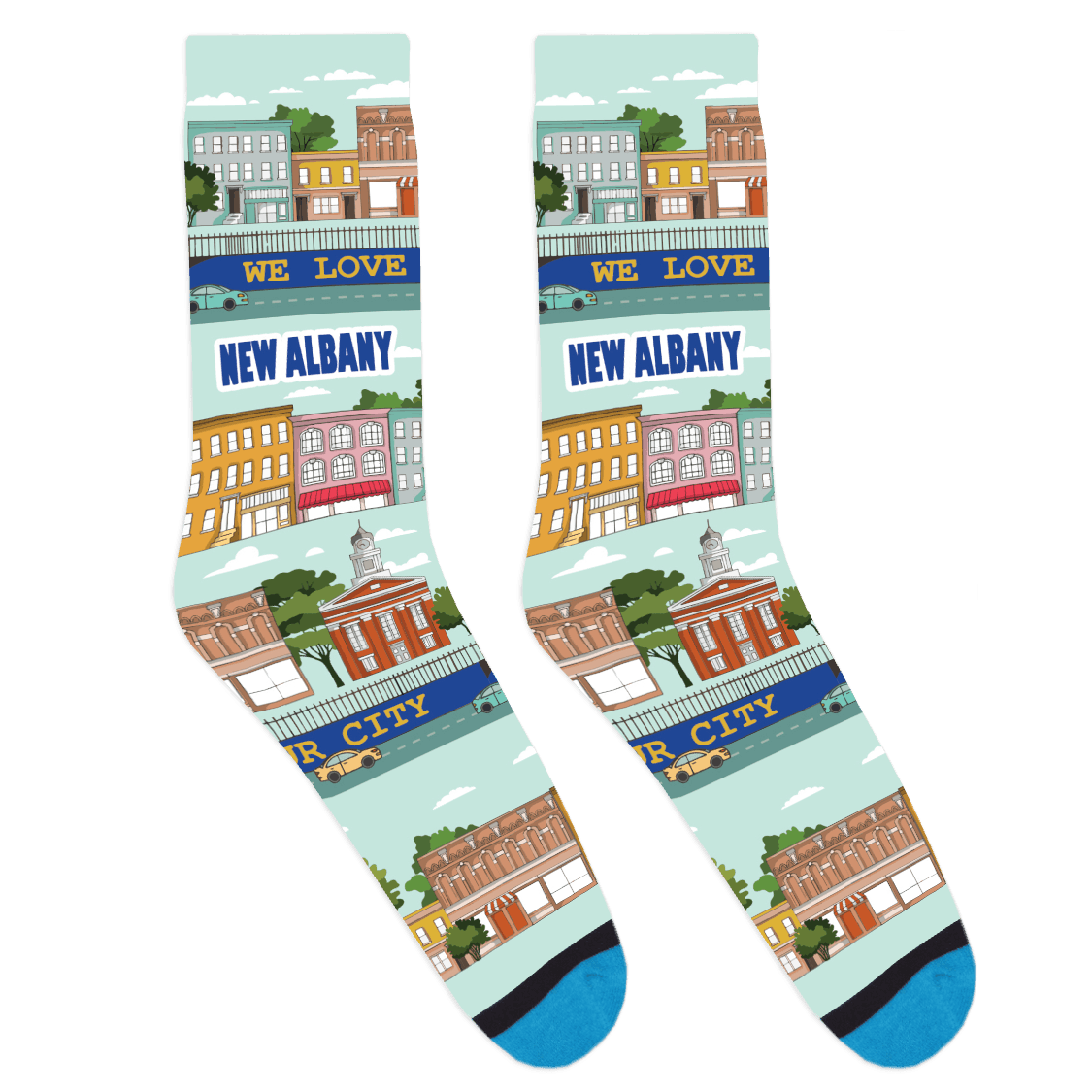 Main Street - New Albany - Blue