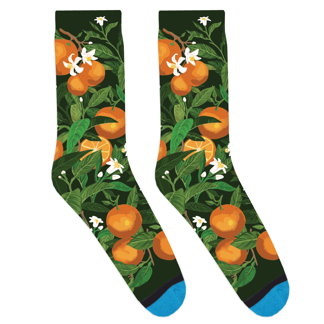 Orange Grove - Dark Green