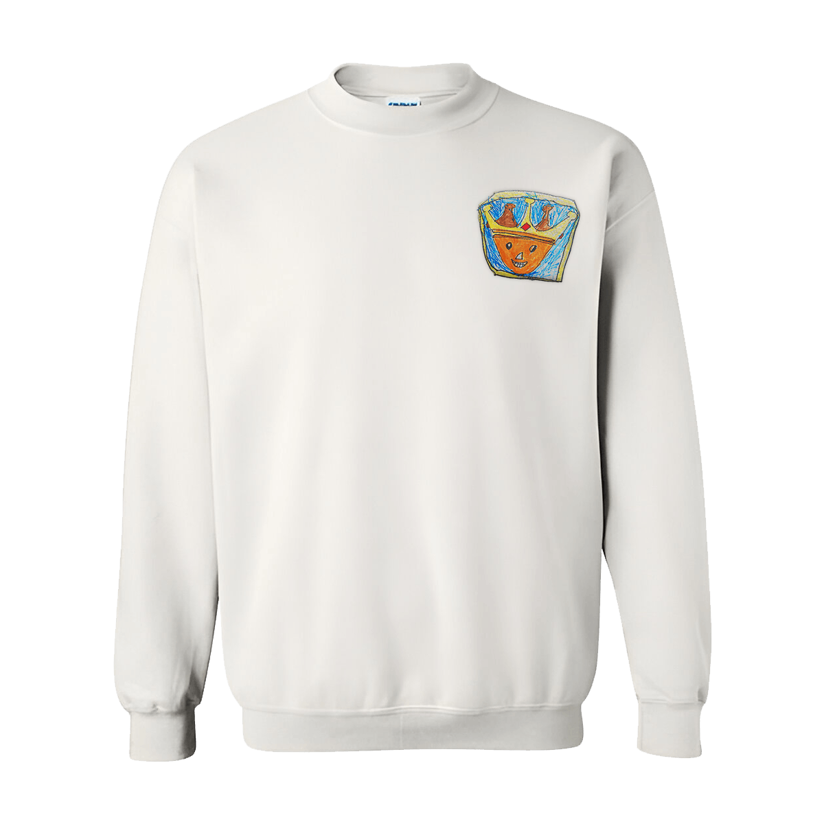white-sweat-shirt